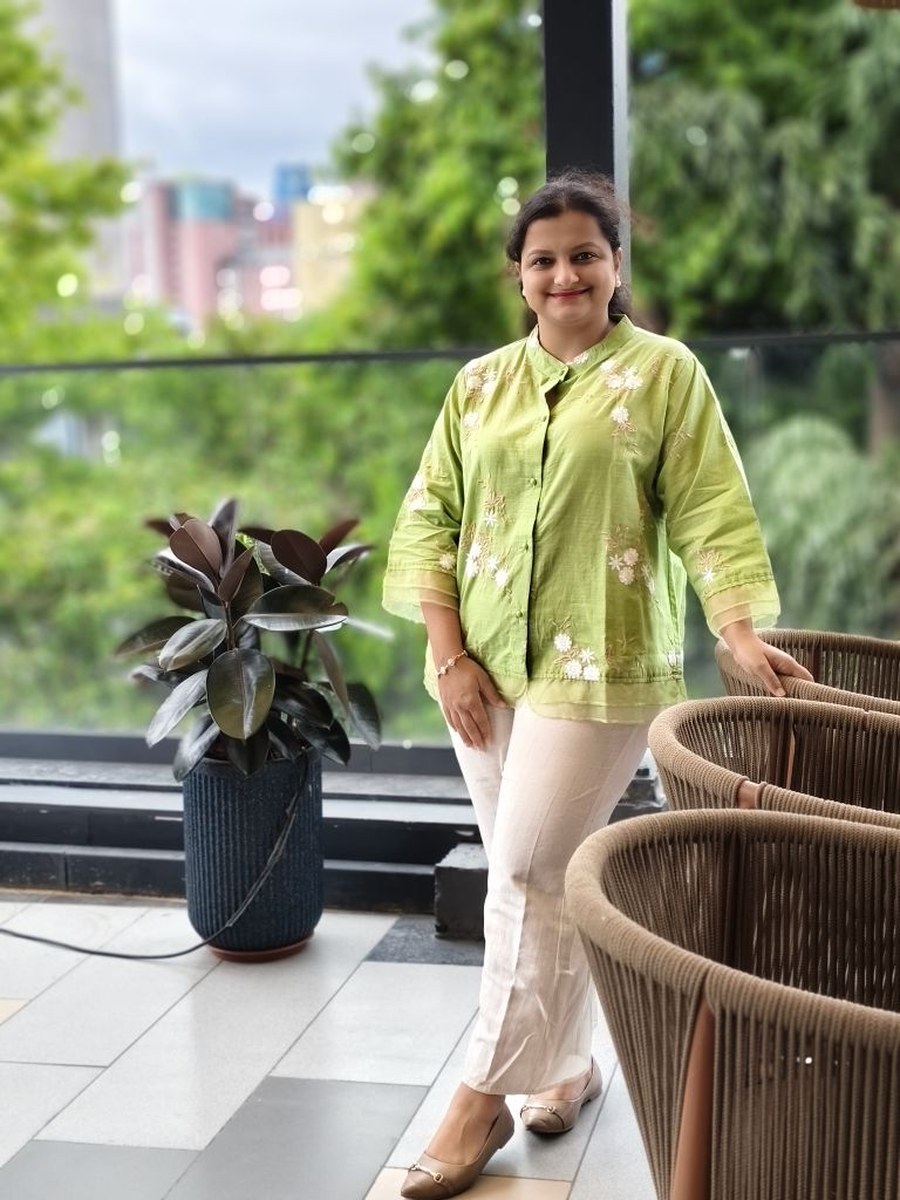 Harshika Ramasubramanian, founder of Ekya Counselling Centre, smiling
